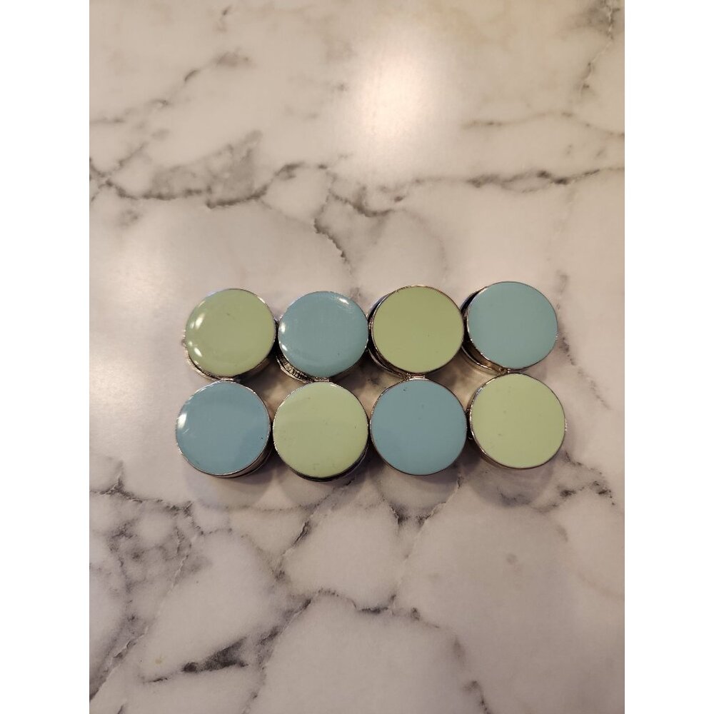 Vintage Pastel Green & Blue Stretch Bracelet